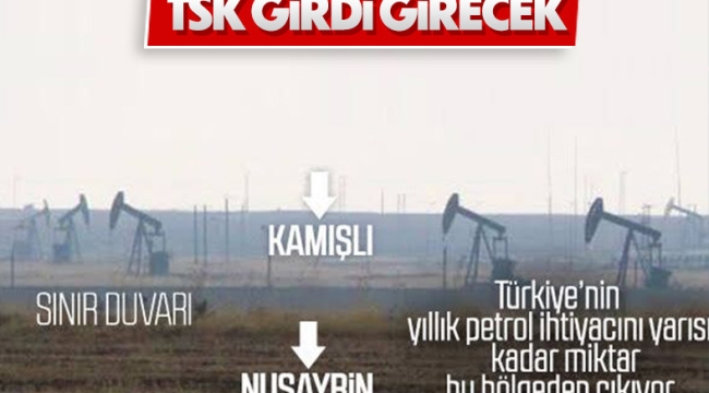 TSK, Kamışlı'daki PKK/YPG terör örgütü hedeflerini vurdu