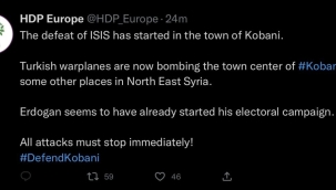 TSK'nın terör operasyonu HDP'yi rahatsız etti