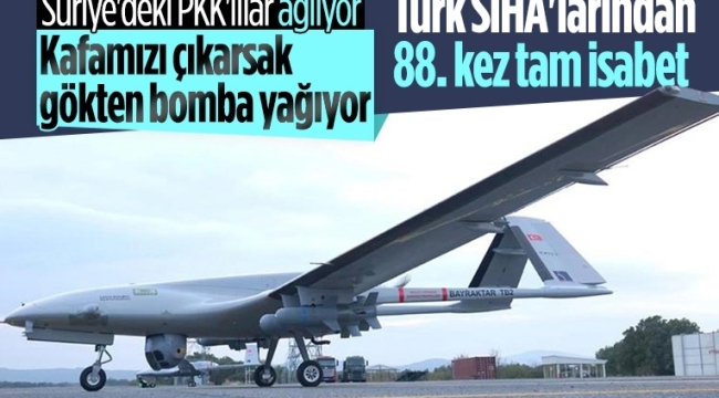 Türkiye'den SİHA'larla sınır ötesinde nokta operasyonları