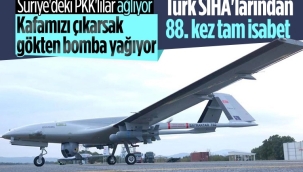 Türkiye'den SİHA'larla sınır ötesinde nokta operasyonları