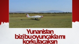 Yunanistan'ın ürettiği İHA'nın ilk test uçuşu yapıldı