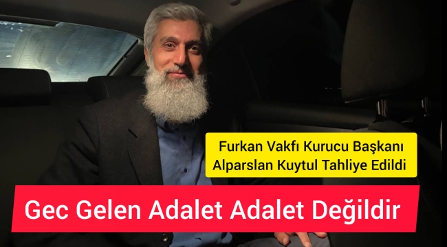 Alparslan Hoca Tahliye Edildi 