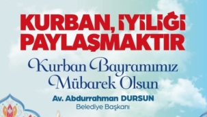 Sultangazi Belediyesi Kurban Bayramı Tebriği
