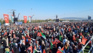 İstanbul'da Aksa Tufanı! Karamollaoğlu: Filistin bizim için imani bir meseledir