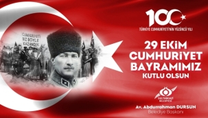 Sultangazi Belediyesinden 29 ekim Cumhuriyet bayramı tebriği 