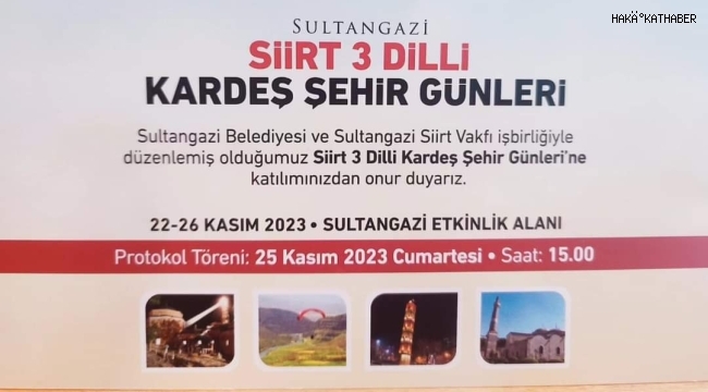 Sultangazi Siirt Vakfı Şubesi 3 Dilli Kardeş Şehri Sultangazililerle Buluşturuyor 