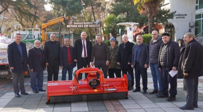 Bursa Büyükşehir'den kırsala destek sürüyor