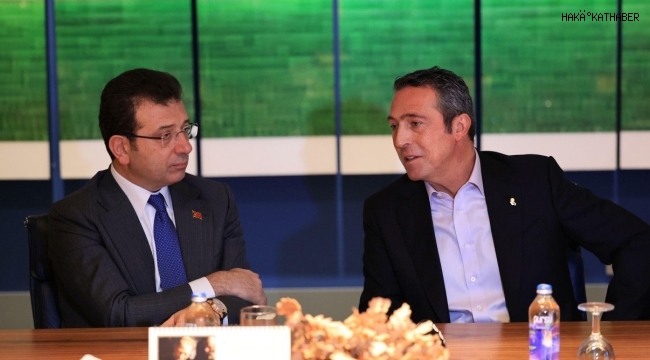 İmamoğlu, Beşiktaş ve Galatasaray'ın ardından Fenerbahçe'yi de ziyaret etti