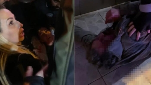 İstanbul'da kan donduran olay! Yolda yürüyen kadını boğazından bıçakladı, vatandaşlar linç etti