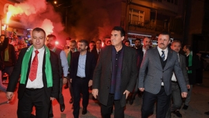 Dağ yöresinden Dündar'a büyük destek