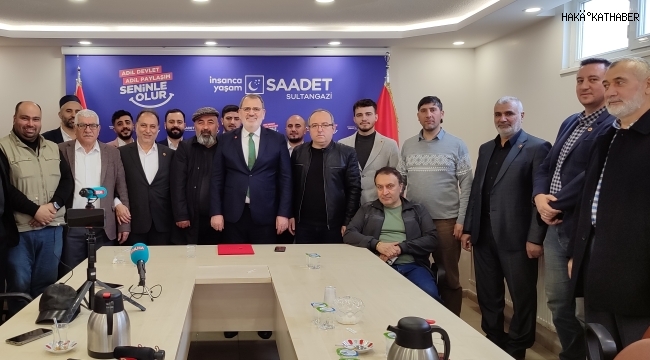 Saadet Partisi Sultangazi Belediye Başkan Adayı Hüseyin Aydoğan Basınla Buluştu