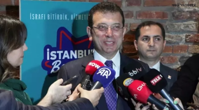 İmamoğlu: Cumhurbaşkanı da bir gün bana oy verecek