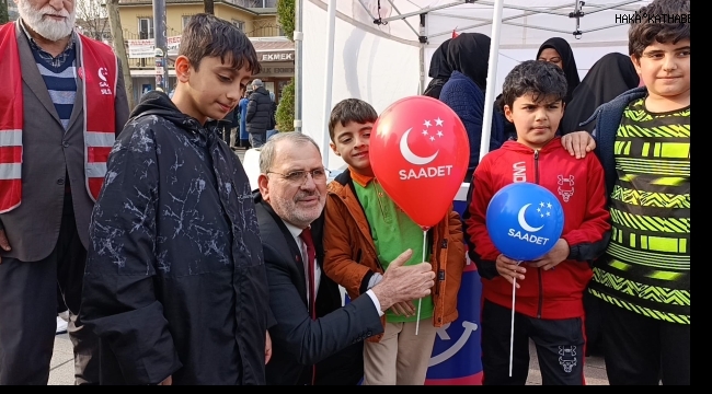 Saadet'li Başkan Hüseyin Aydoğan, "Rüşvetin kökünü kazıyacağız"