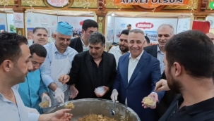 Ardahan'lı iş adamından 1500 kişilik yöresel helva ikramı