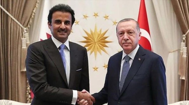 Erdoğan, Katar Emiri Al Sani ile telefonda görüştü!