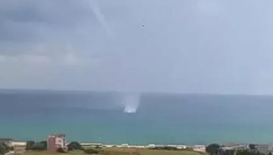 İstanbul'da hortum çıktı