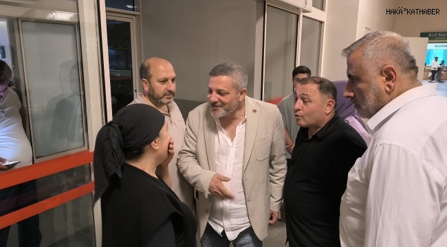 Gazi mahallesi muhtarı Ümit Doğan hastahaneye kaldırıldı 