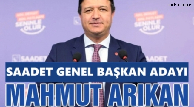 Saadet Partisi'nde yeni görev duyurusu yapıldı. Kayseri Milletvekili Mahmut Arıkan, genel başkan vekili olarak görevlendirildi.