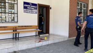 Elazığ'da mahalle muhtarı silahlı saldırıda yaralandı