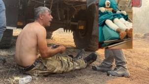 "Yanıyorum" diye feryat etmişti! Orman yangınında ağır yaralanan işçinin son hali ortaya çıktı