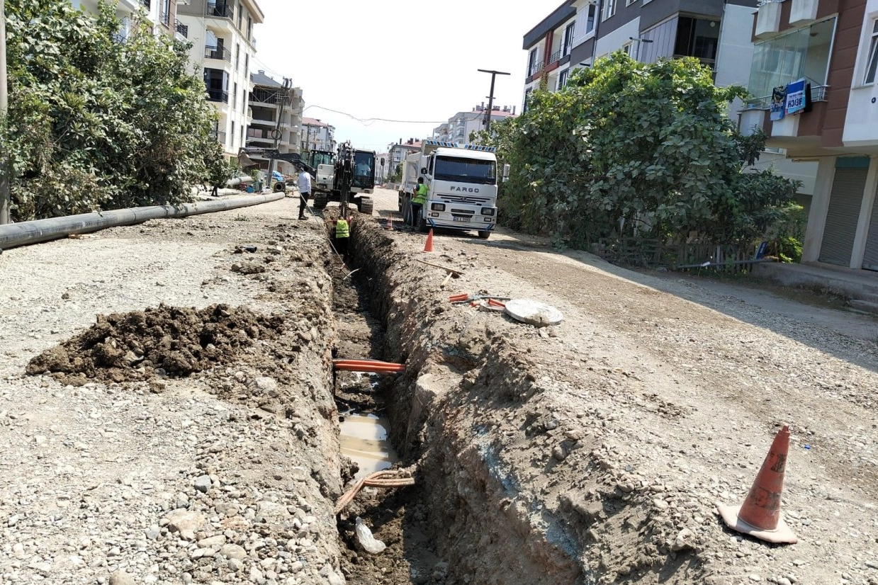 Ordu Şehir Hastanesi'ne altyapı desteği