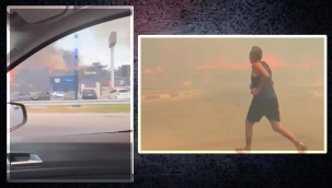 SON DAKİKA | Çanakkale'de orman yangını! Çok sayıda ev yandı, arabalara da sıçradı: Yüzlerce kişiyi Sahil Güvenlik kurtardı