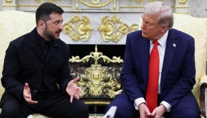 Zelenskiy Beyaz Saray'da... Sadece onu kapıda karşıladı, Trump böyle duyurdu: 'Her şey güzel giderse...'