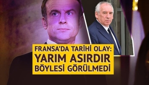 Son dakika | Fransa yarım asırdır böylesini görmedi! Başbakan Bayrou güvenoyu alamadı, hükümet düştü: Macron'un önünde istifa seçeneği de var