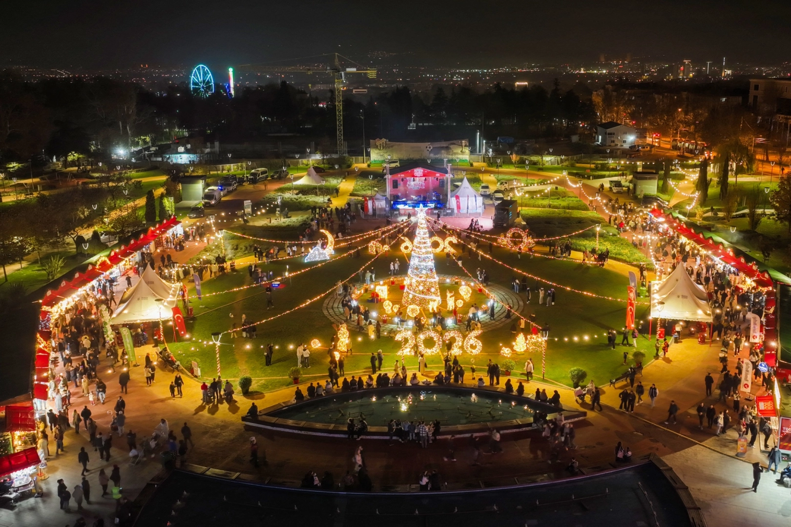 Bursa'da 2026 coşkusu başladı