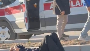 Elazığ'da motosiklet kazası: 2 yaralı