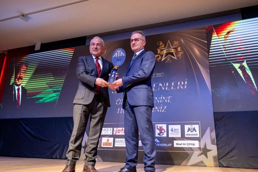 Ordu'da Başkan Güler'e "Spora ve Sporcuya Destek" ödülü