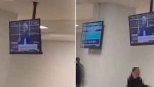 Esenyurt Devlet Hastanesi'nde ekrana yansıdı! Hasta sırası beklerken 'Cübbeli Ahmet' sohbeti