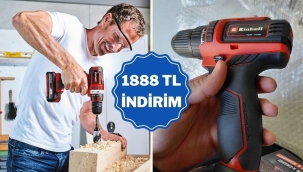 Evdeki tüm tamirat işlerini kolaylaştıran Einhell akülü matkap günün fırsatı oldu