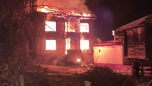 Ordu'da çıkan yangın sonrası müstakil ev kullanılamaz hale geldi