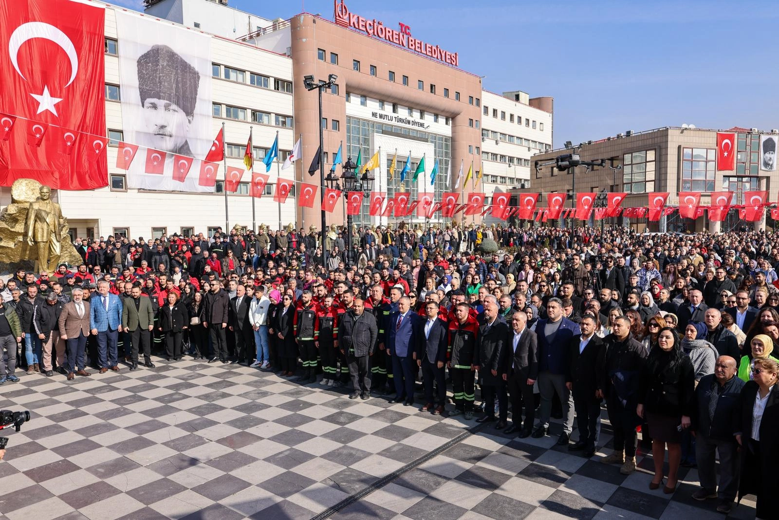 Ankara Keçiören'de belediye işçilerine rekor zam