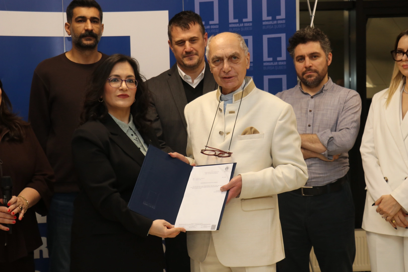 Mimarlar Odası Bursa'da mazbata yine Şirin Rodoplu Şimşek'te