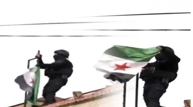 Şam yönetimi Haseke'de: Suriye bayrağı göndere çekildi