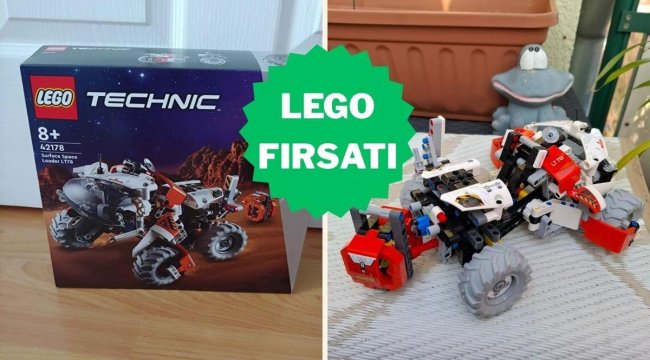 Gerçekçi hareket mekanizmalarıyla: LEGO uzay setinde kaçırılmayacak indirim başladı