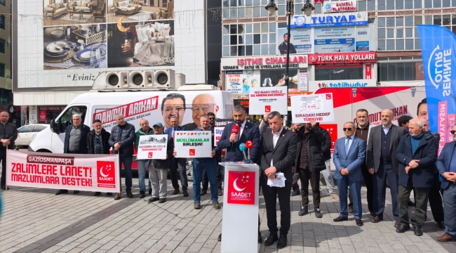 Saadet Gop dan Zalimlere Lanet Basin Açiklamasi