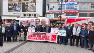 Saadet Gop dan Zalimlere Lanet Basin Açiklamasi