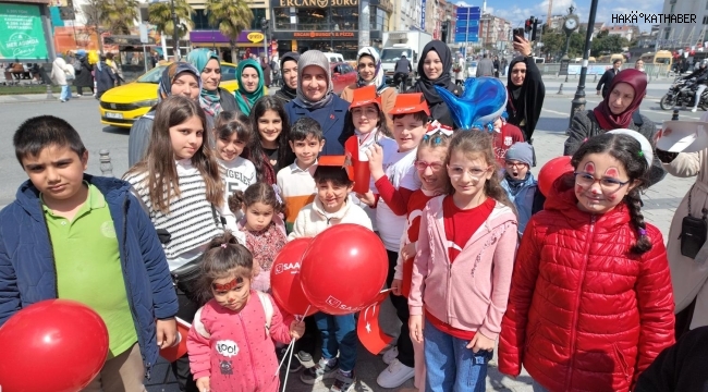 Gop saadet'in 23 nisan şenligi yoğun katılım ile gerçeklestitildi