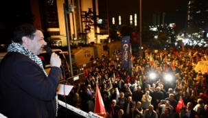 İstanbul'da İsrail Konsolosluğu önünde Sumud öfkesi... Saadet Partisi lideri Arıkan'ın sözleri damga vurdu