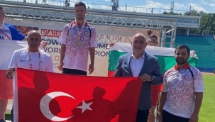 Sultangazili Milli Sporcu Dünya Şampiyonu!