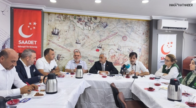 SAADET PARTİSİ SULTANGAZİ'DEN "ORTAK AKIL, GÜÇLÜ ŞEHİR" BAĞIMLILIK ÇALIŞTAYI