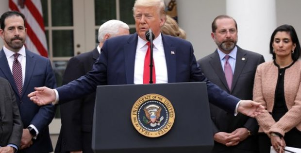 ABD istihbaratı, ocak ve şubatta Kovid-19 için pandemi uyarısında bulundu' iddiasına Trump yanıt verdi