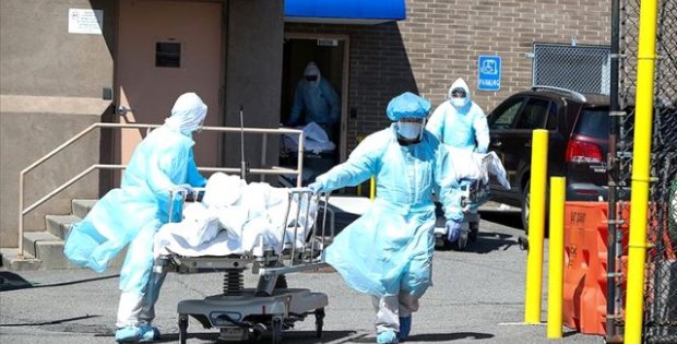 ABD'de koronavirüsten ölenlerin sayısı 4 bin 785 artarak 30 bin 844'e yükseldi