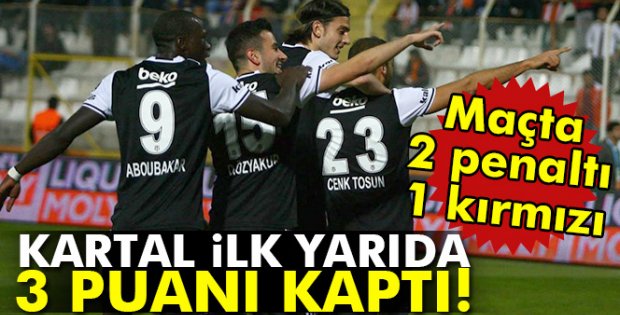 Adanaspor Beşiktaş Maçında Gülen Taraf Kartal Oldu