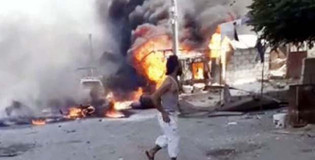 Afrin'de bomba yüklü tankerle saldırı: 13 ölü