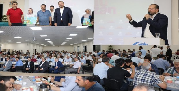 Anadolu Gençlik Derneği Genel Başkanı Salih Turhan Hatay'da konuştu;