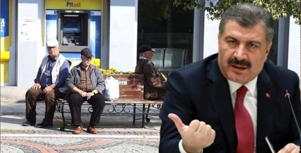 Bakan Koca'dan bugün 4 saat sokağa çıkacak 65 yaş üstü için kritik uyarı: Maske takmayı unutmayın